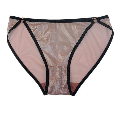 闪烁三角裤女少女透明透气薄款诱惑火辣女士内裤日系性感蕾丝内裤