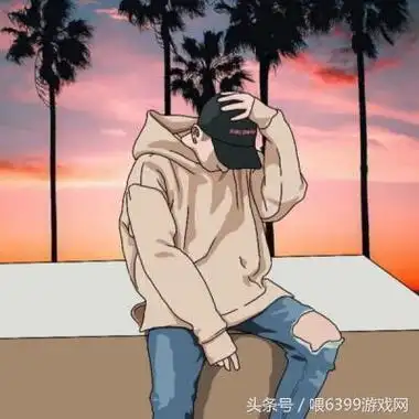 王者胡渣男头像动漫大叔漫画头像胡渣沧桑哈利波特魔法学院闺蜜头像宠