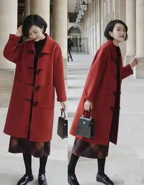 大衣半身裙裙长选不对显胖又显矮注意4点细节高级大气