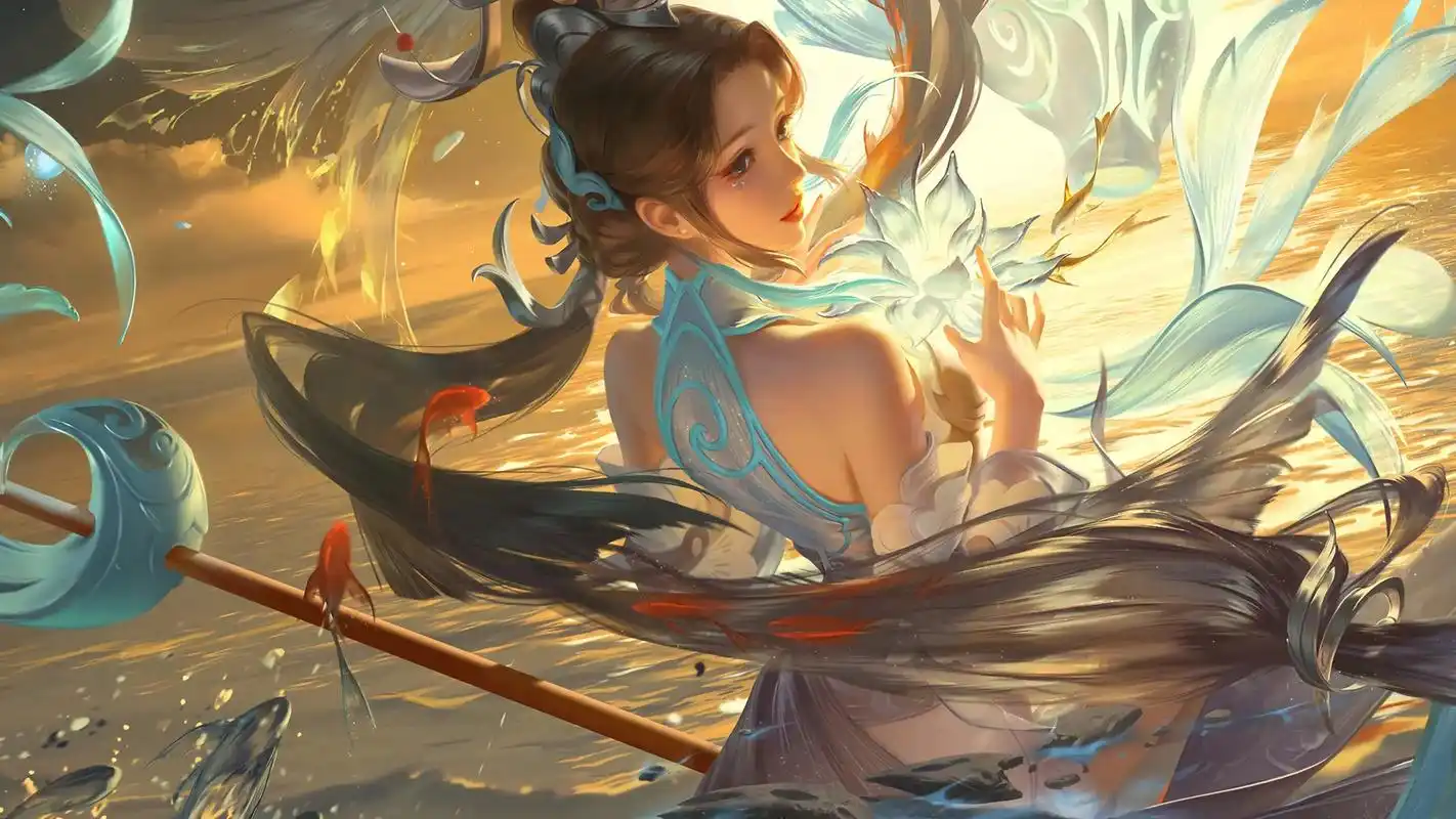 分享壁纸,可以用作ipad或电脑的壁纸#王者荣耀 #高清壁纸 - 抖音