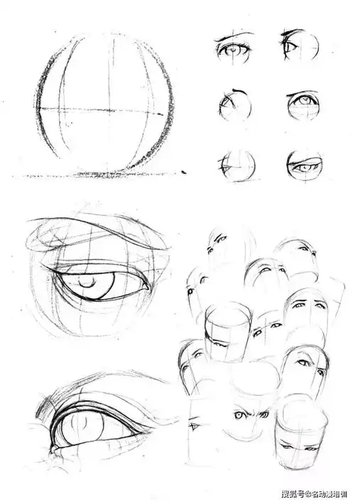 动漫人物眼睛怎样画才能更出彩