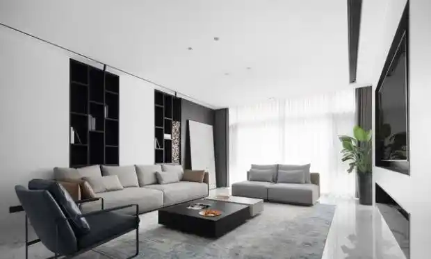 灰色系装修更显个性与风格,与这几种颜色搭配在一起,更显时尚