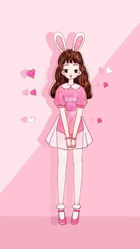 pink粉色 仙女草莓 可爱 萌 壁纸 锁屏