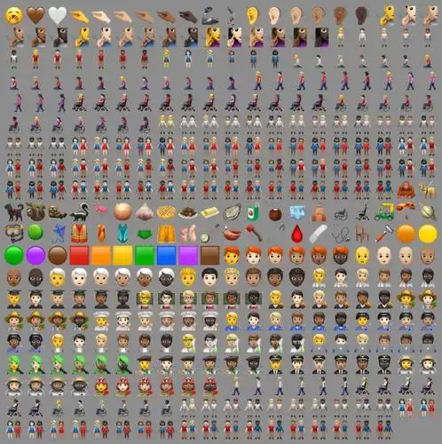 ios 13.2中的所有新emoji表情符号