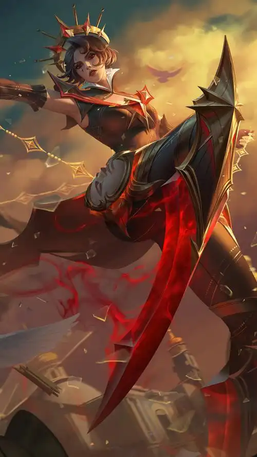 lol英雄联盟 青钢影 卡蜜尔 camille 莫测之影 手机壁纸