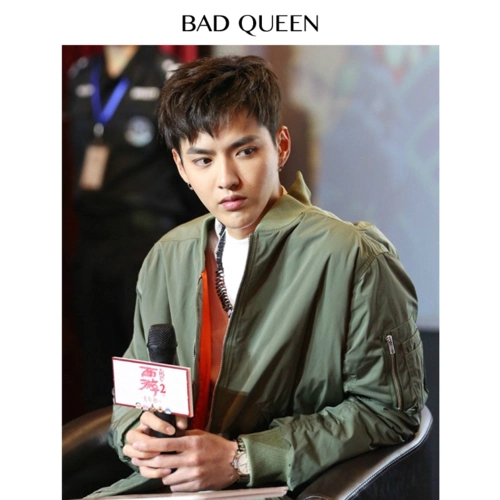 欧美潮牌ma-1飞行员夹克男女情侣棒球服青年加厚纯色嘻哈休闲外套