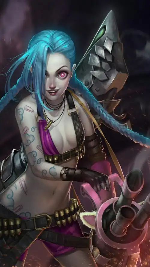 【英雄联盟美图】——金克丝