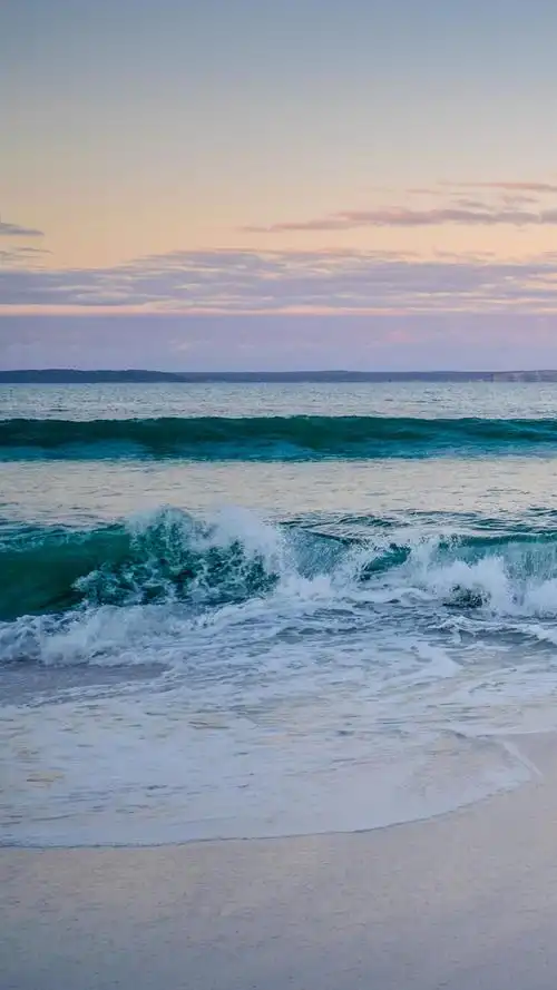 汹涌澎湃的大海,锁屏图片,高清手机壁纸,风景-回车桌面