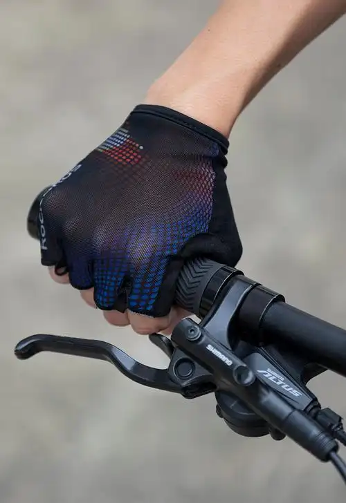 洛克兄弟骑行手套夏季男女山地公路自行车手套半短指单车骑行装备