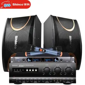 新科shincoktv音响套装家庭影院音箱组合蓝牙家用舞台会议卡拉ok10吋