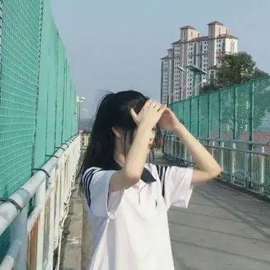 元气满满的女头像仙气干净可爱侧脸真人女生头像头像屋