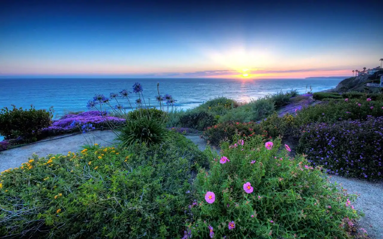 秀丽唯美山川风景图片桌面壁纸