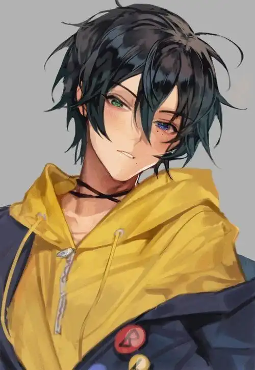 主页 美术作品 插画艺术作品  对于男孩子而言,喜欢那种霸气帅酷男生