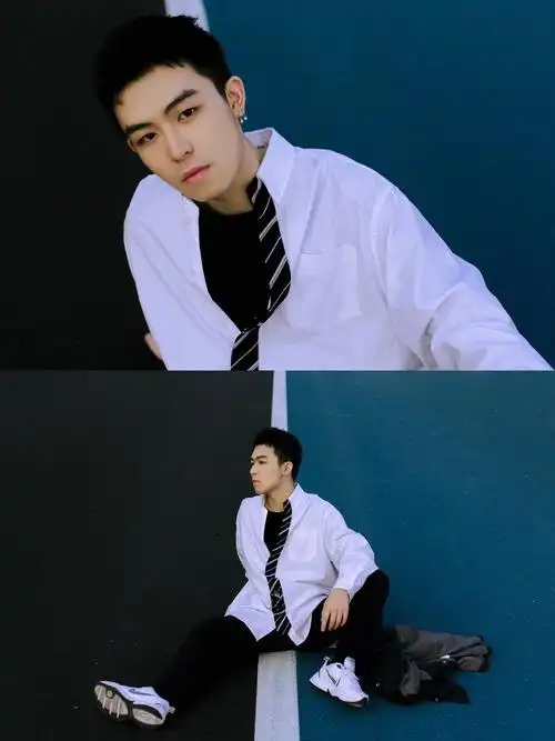 男生写真夏日阳光少年