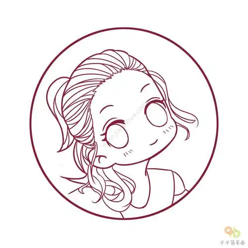 q版李沁简笔画图片教程