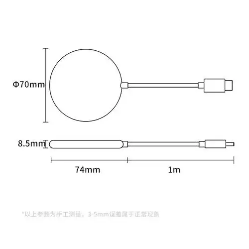 15w无线苹果用于iphone12magsafe充电器
