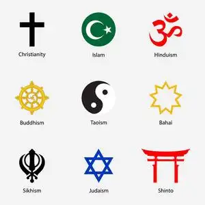宗教符号集照片