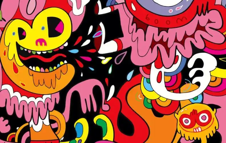 可选择合适的素材自行创作,都是独一无二02#创意墙绘  #画画  #墙绘