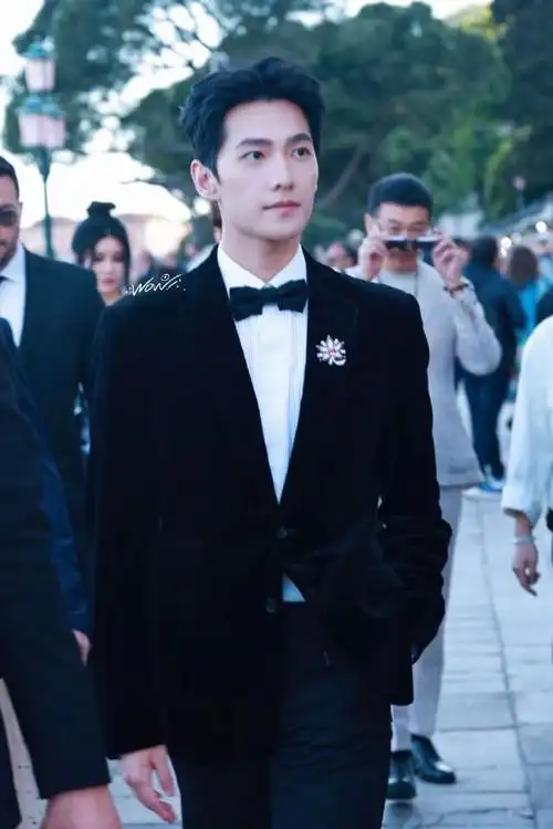 杨洋威尼斯活动生图曝光 着黑西装精致帅气无惧怼脸|杨洋_新浪财经