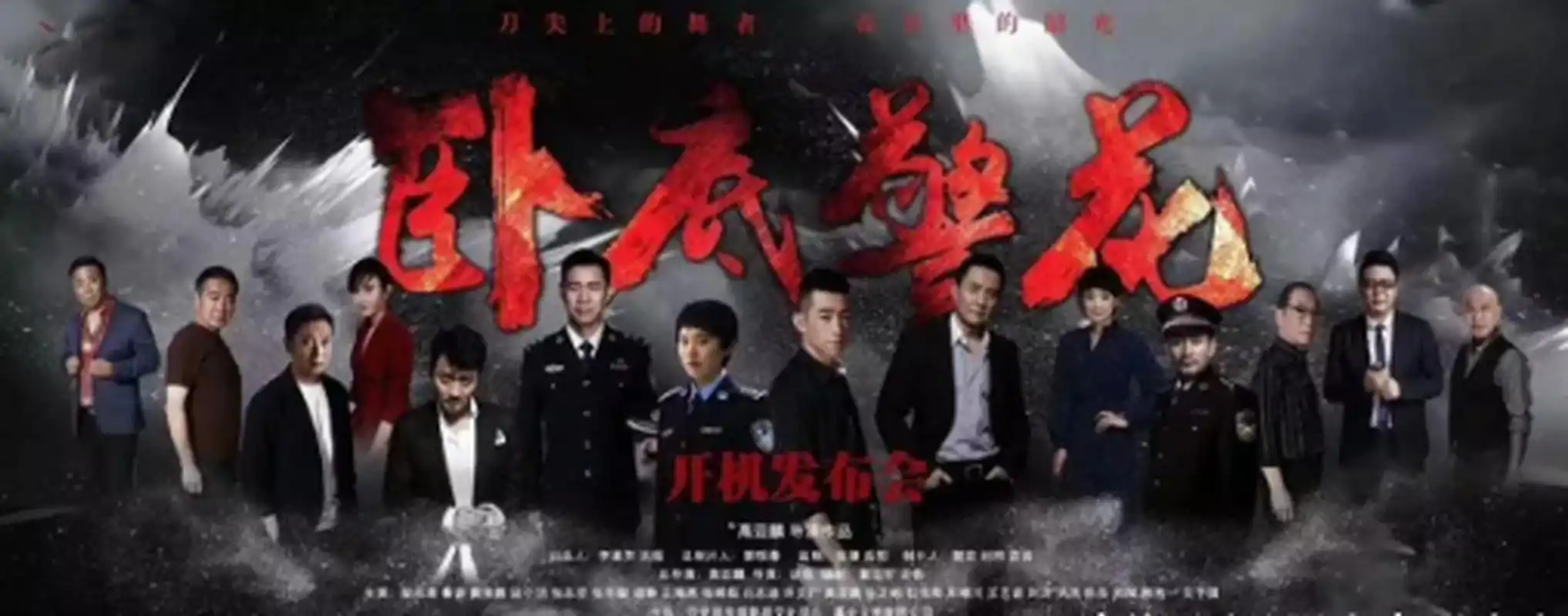 刑侦剧《卧底警花》明晚开播!9位知名演员加盟,6位配角可期待