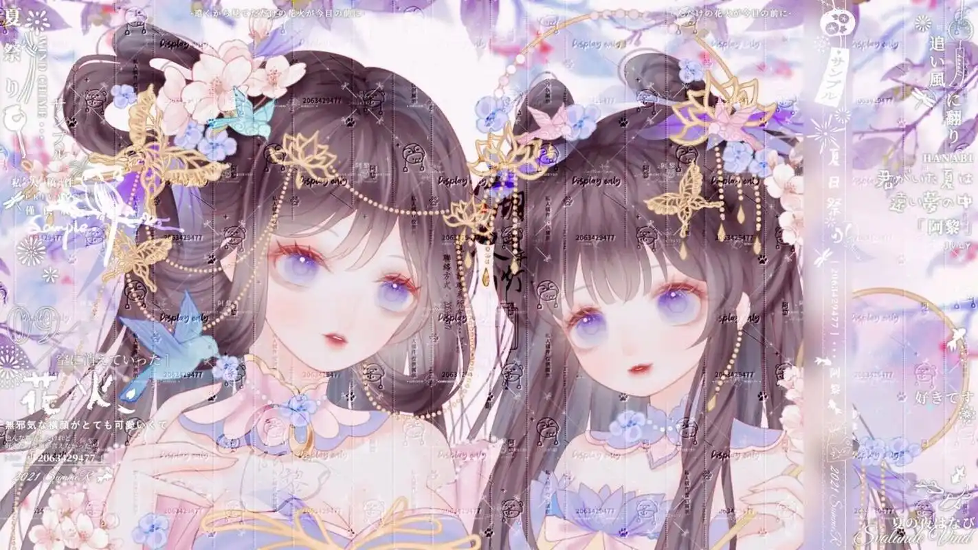 原创古风闺蜜头像 不可抱哦~这套做会专啦绘画/画画/接稿/约稿/头像