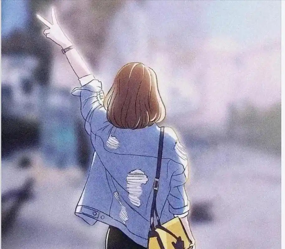 努力面向阳光,不谈从前不说如果