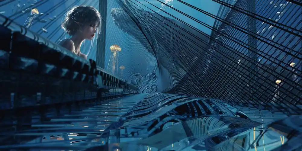 wlop鬼刀 壁纸 超高清无水印版 - wlop壁纸最新 - 实验室设备网