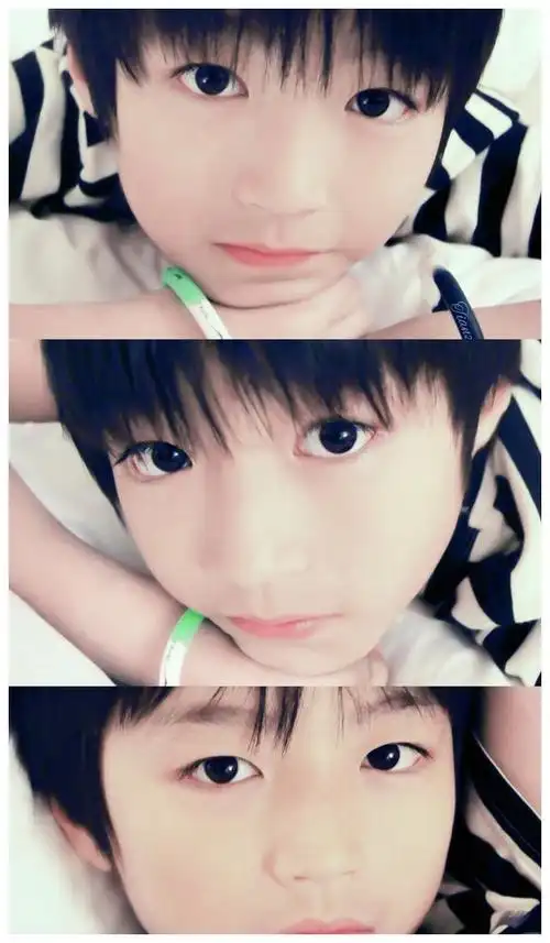 王俊凯童年图照合集,从小就拿捏着非凡气质的凯boss