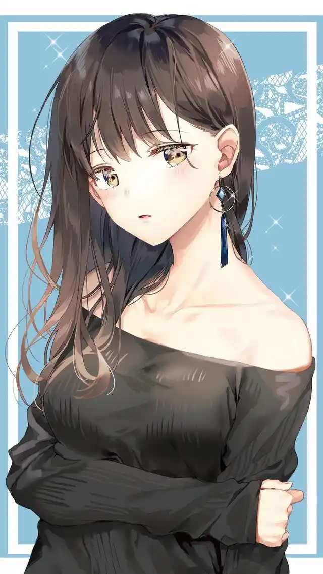 动漫女神高清壁纸,这么可爱一定是女孩子