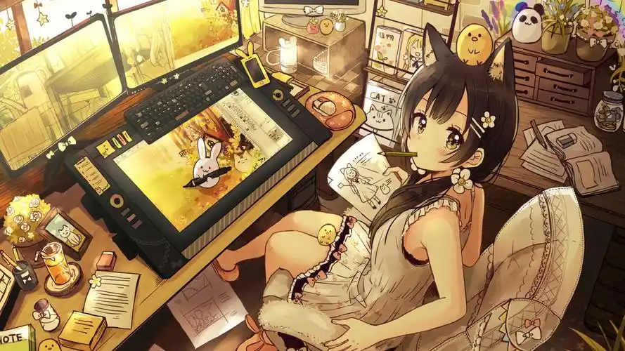 动漫,卡通图片,唯美意境,二次元,美女,动漫,卡通,唯美,电脑壁纸,壁纸