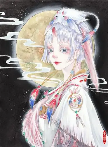 【涂鸦王国画师:大花huamama】#动漫#插画#二次元#古风#唯美#人物