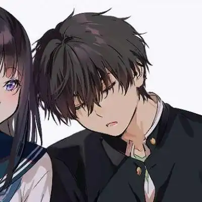 动漫头像动漫情头冰菓折木奉太郎千反田可爱p站