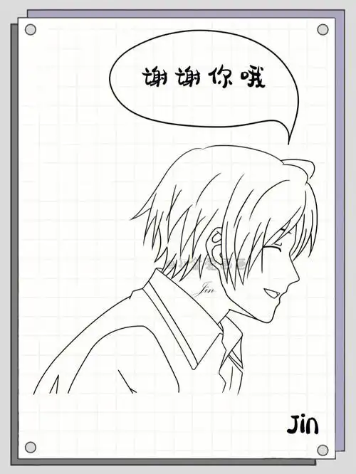 夏目友人帐简笔画教程夏目简笔画教程