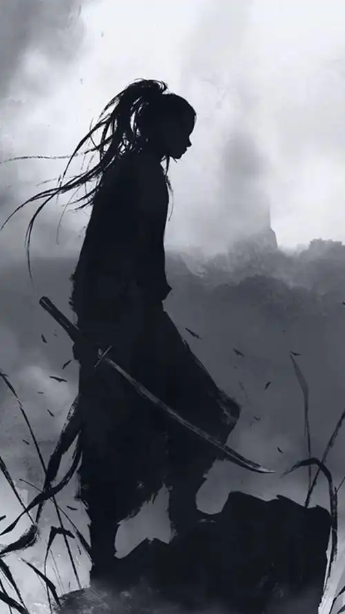 寒江孤影江湖故人相逢何必曾相识