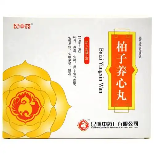 昆中药柏子养心丸6g20袋1盒