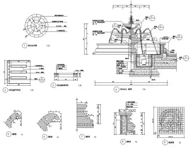 [广东]观澜湖高尔夫球会景观设计v2区全套施工图设计