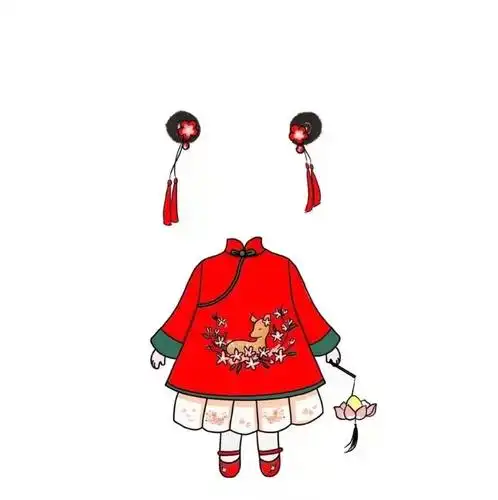 【抠图素材】可爱的小人儿秒变新年娃娃_手机搜狐网