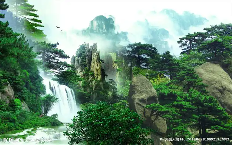 psd(cs5)颜色:rgb元(cny)举报收藏立即下载关 键 词:瀑布山水 风景画