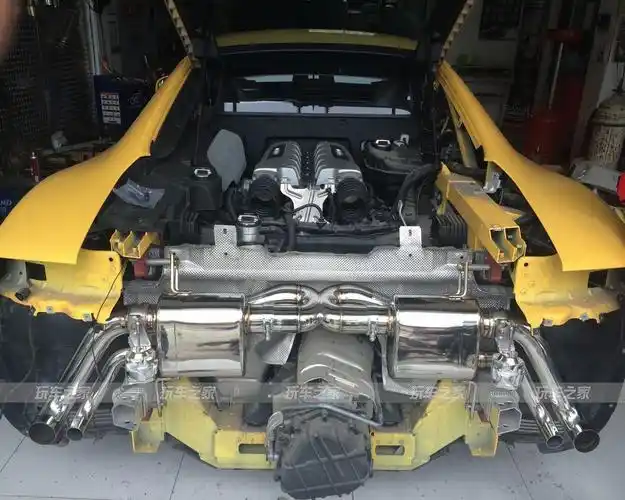 奥迪r8改装ipe可变阀门排气