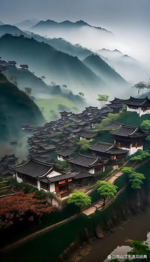 千年苗寨,是中国西南地区一种具有独特历史文化和风景的民居建筑群落