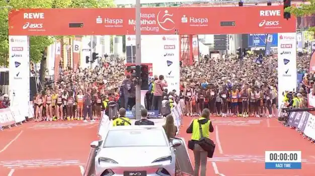 汉堡马拉松:肯尼亚人卫冕,新人首马女子冠军,荷兰女博士 加拿大一姐无