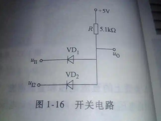 正负极输入端都是5v电压,反向接两个二极管,输出端一个 5v电压,有一个