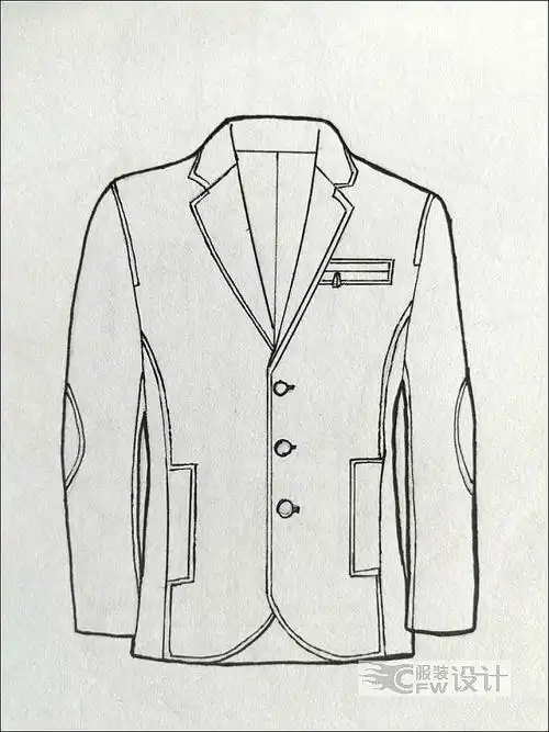 手绘粉丝0作品18杨静叶57226702张归属:男装款式上衣小西装