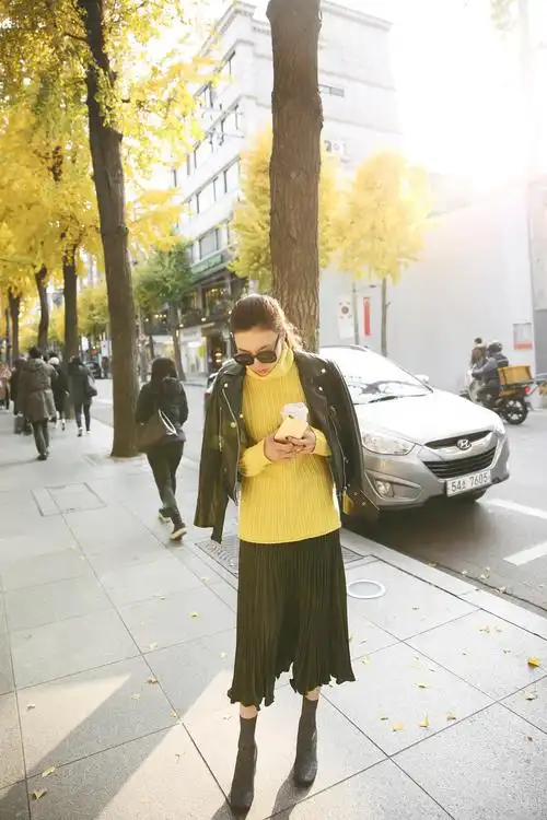 韩国模特美女时尚女装街拍