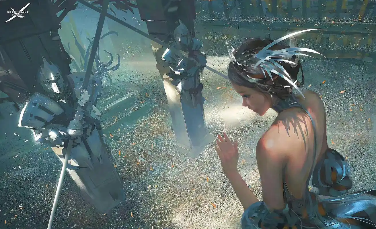 wlop #鬼刀 #高清壁纸  - 抖音