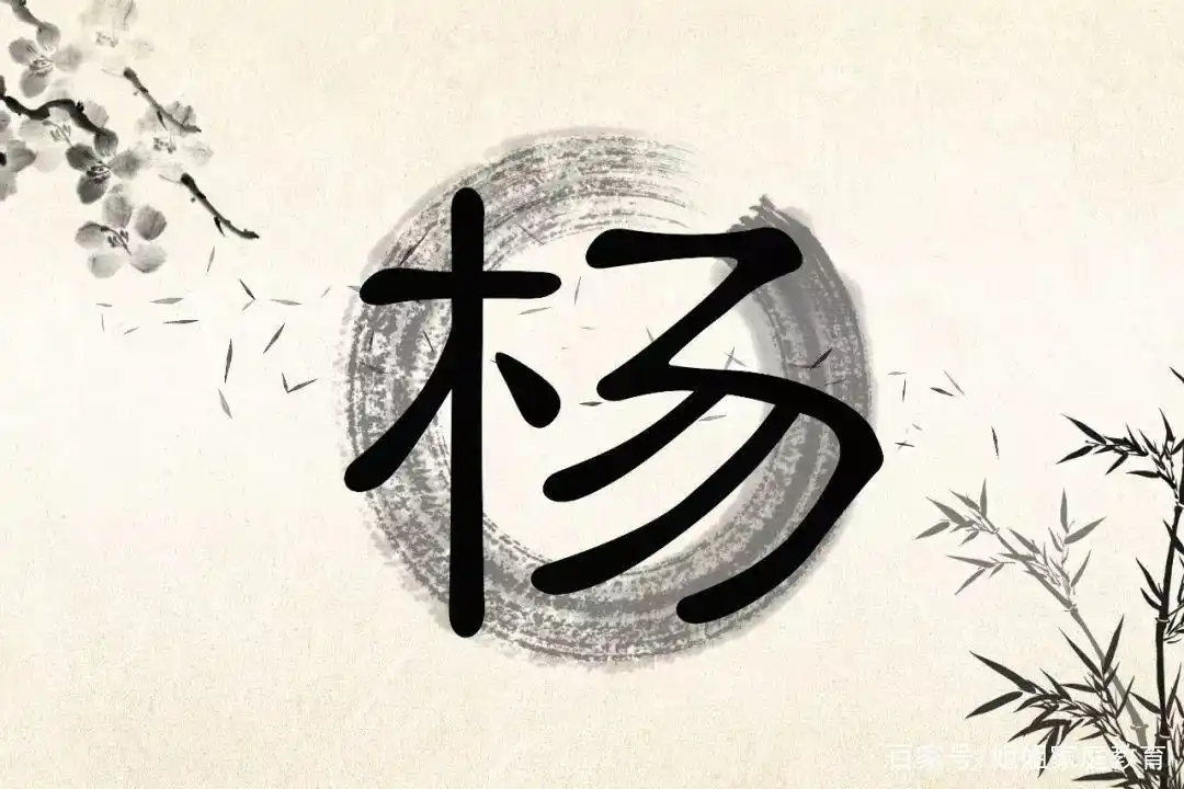 杨字的由来和演变