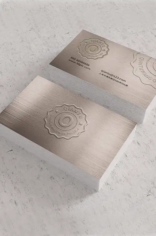 玫瑰金名片图片-玫瑰金名片设计素材-玫瑰金名片模板下载-众图网