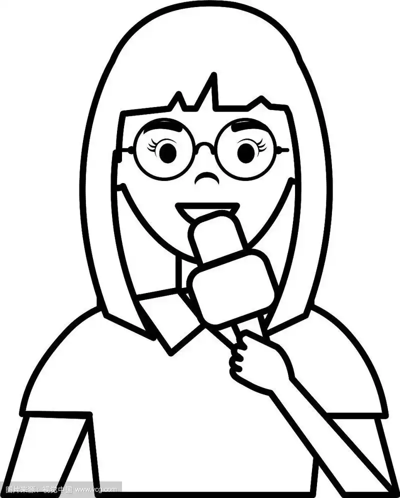 女新闻记者角色