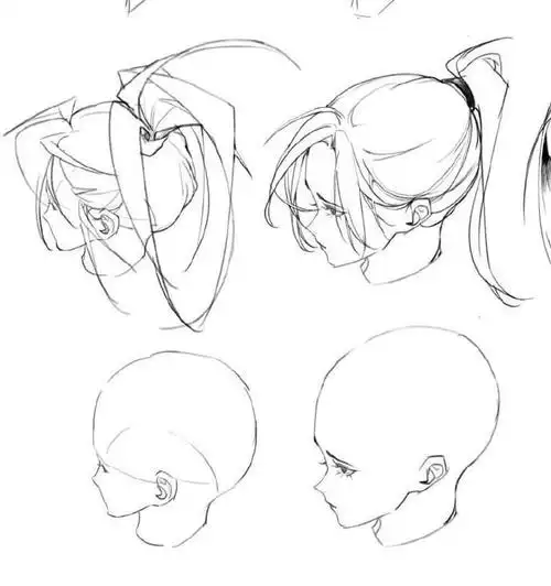 动漫绘画##绘画参考素材##学画画上轻微课##绘画入门教程##二次