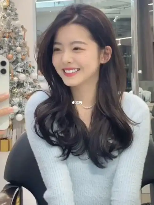 推荐中长发烫发不用打理的懒人烫发烫型不烫卷